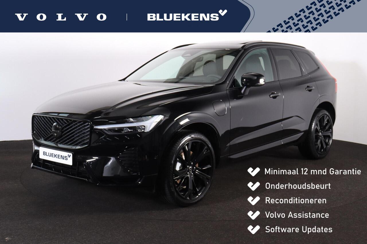 Volvo XC60 T8 Recharge AWD Ultra Black Edition - Panorama/schuifdak - IntelliSafe Assist & Surround - 360º Camera - Harman/Kardon audio - Adaptieve LED koplampen - Verwarmde voorstoelen, stuur & achterbank - Parkeersensoren voor & achter - Elektr. bedienb. voorstoel