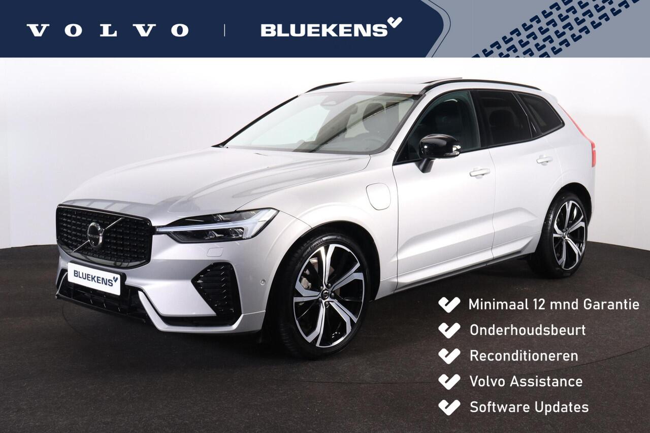 Volvo XC60 T8 Recharge AWD Ultimate Dark - Luchtvering - Panorama/schuifdak - IntelliSafe Assist & Surround - 360º Camera - Bowers & Wilkins audio - Verwarmde voorstoelen, stuur & achterbank - Parkeersensoren voor & achter - Elektr. bedienb. voorstoelen met geheugen