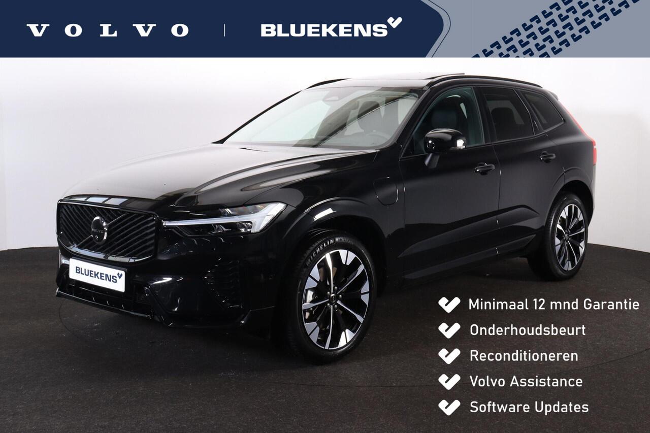 Volvo XC60 T8 Recharge AWD Ultra Dark - Panorama/schuifdak - IntelliSafe Assist & Surround - 360º Camera - Harman/Kardon audio - Adaptieve LED koplampen - Verwarmde voorstoelen, stuur & achterbank - Parkeersensoren voor & achter - Elektr. bedienb. voorstoelen met ge