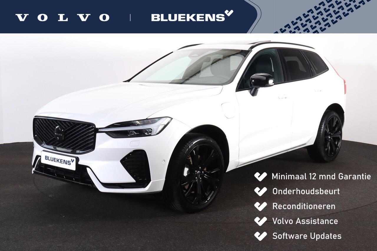 Volvo XC60 T8 Recharge AWD Plus Black Edition - Panorama/schuifdak - IntelliSafe Assist & Surround - 360º Camera - Harman/Kardon audio - Adaptieve LED koplampen - Verwarmde voorstoelen, stuur & achterbank - Parkeersensoren voor & achter - Elektr. bedienb. voorstoele