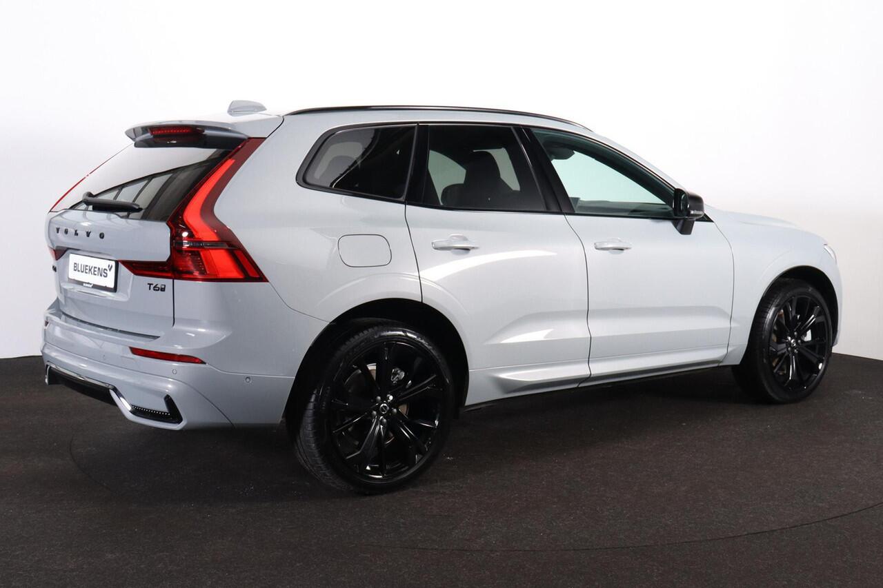 Volvo XC60 T6 Recharge AWD Plus Black Edition - IntelliSafe Assist & Surround - 360º Camera - Harman/Kardon audio - Verwarmde voorstoelen, stuur & achterbank - Parkeersensoren voor & achter - Elektr. bedienb. voorstoelen met geheugen - Draadloze tel. lader - Extra g