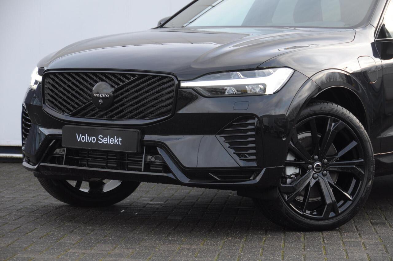 Volvo XC60 T6 350PK Automaat AWD Ultra Black Edition stoelmassage - en ventilatie / Adaptieve cruise control / Harman Kardon / BLIS / Panoramadak / Apple carplay / Parkeersensoren met 360 camera / Elektrisch bedienbare achterklep / Elektrisch verstelbare voorstoelen