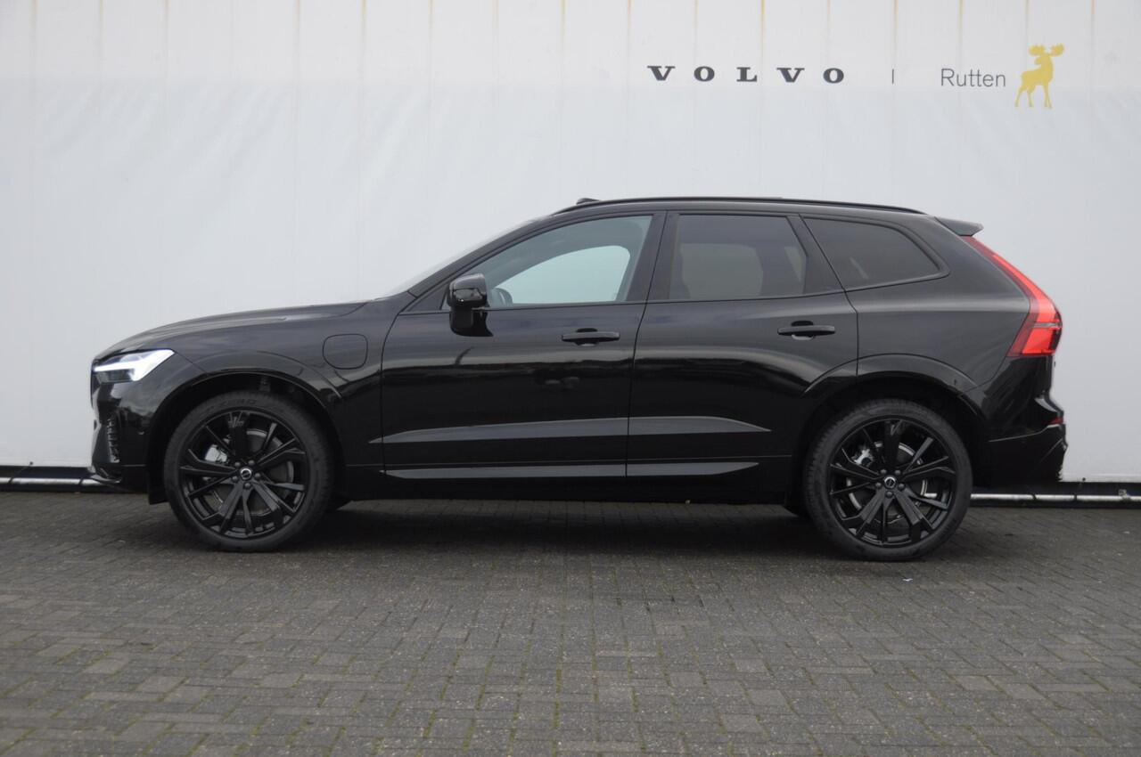 Volvo XC60 T6 350PK Automaat AWD Ultra Black Edition stoelmassage - en ventilatie / Adaptieve cruise control / Harman Kardon / BLIS / Panoramadak / Apple carplay / Parkeersensoren met 360 camera / Elektrisch bedienbare achterklep / Elektrisch verstelbare voorstoelen