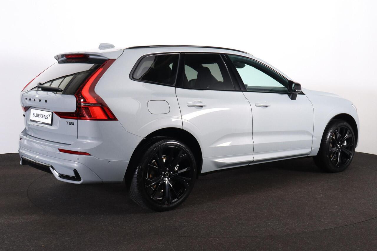 Volvo XC60 T8 Recharge AWD Plus Black Edition - IntelliSafe Assist & Surround - 360º Camera - Harman/Kardon audio - Verwarmde voorstoelen, stuur & achterbank - Parkeersensoren voor & achter - Elektr. bedienb. voorstoelen met geheugen - Draadloze tel. lader - Extra g