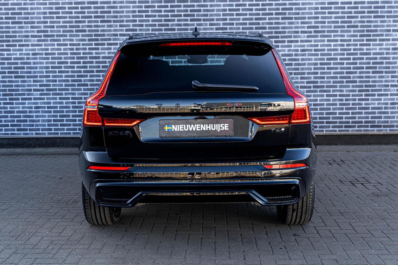 Volvo XC60 2.0 T6 Plug-in hybrid AWD Ultra Black Edition | PHEV | Panoramadak | Luchtvering | Head-Up Display | 360 Graden Camera | Harman Kardon Audio | Sportstoelen | Lichtmetalen Velgen 21 inch | Elektrische Achterklep | Parkeersensoren