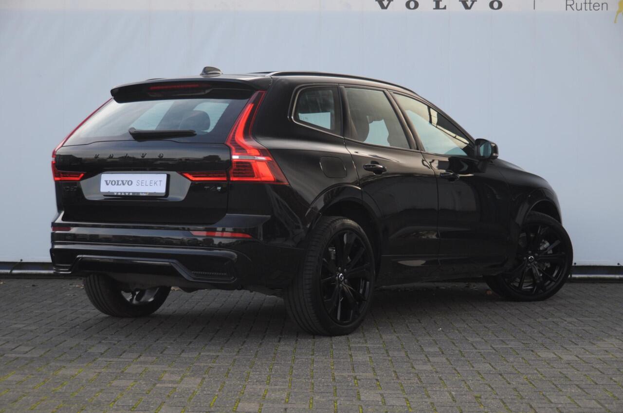 Volvo XC60 T6 350PK Automaat AWD Plus Black Edition / Trekhaak / Panoramadak / BLIS / Adaptieve cruise control / Keyless entry / Stoel - en stuurwielverwarming / elektrische stoelen met geheugen / Parkeersensoren met 360 camera / Elektrische achterklep