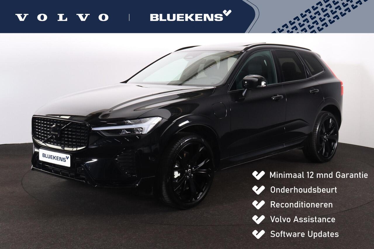 Volvo XC60 T8 Recharge AWD Plus Black Edition - Panorama/schuifdak - IntelliSafe Assist & Surround - 360º Camera - Harman/Kardon audio - Adaptieve LED koplampen - Verwarmde voorstoelen, stuur & achterbank - Parkeersensoren voor & achter - Elektr. bedienb. voorstoele