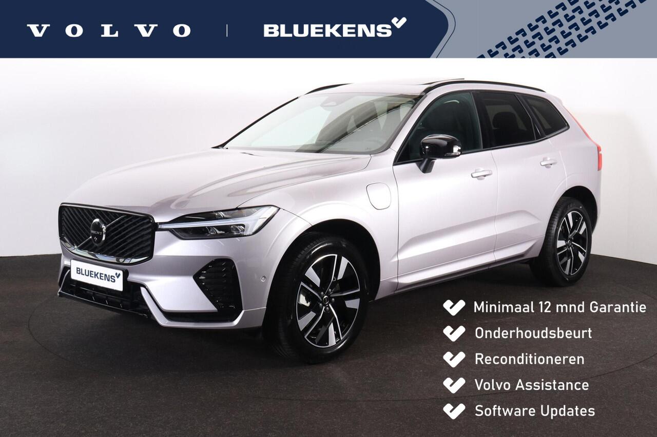 Volvo XC60 T6 Recharge AWD Plus Dark - Panorama/schuifdak - IntelliSafe Assist & Surround - 360º Camera - Verwarmde voorstoelen, stuur & achterbank - Parkeersensoren voor & achter - Elektr. bedienb. voorstoelen met geheugen - Head up display - Draadloze tel. lader -