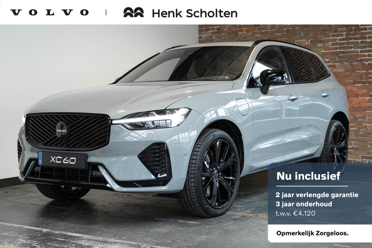 Volvo XC60 2.0 T6 Plug-in hybrid AWD Plus Black Edition | Luchtvering | 360º Camera | Schuif/Kantel-Panoramadak | Head-Up Display | 21" Lichtmetalen Wielen | Donkergetint Glas |
