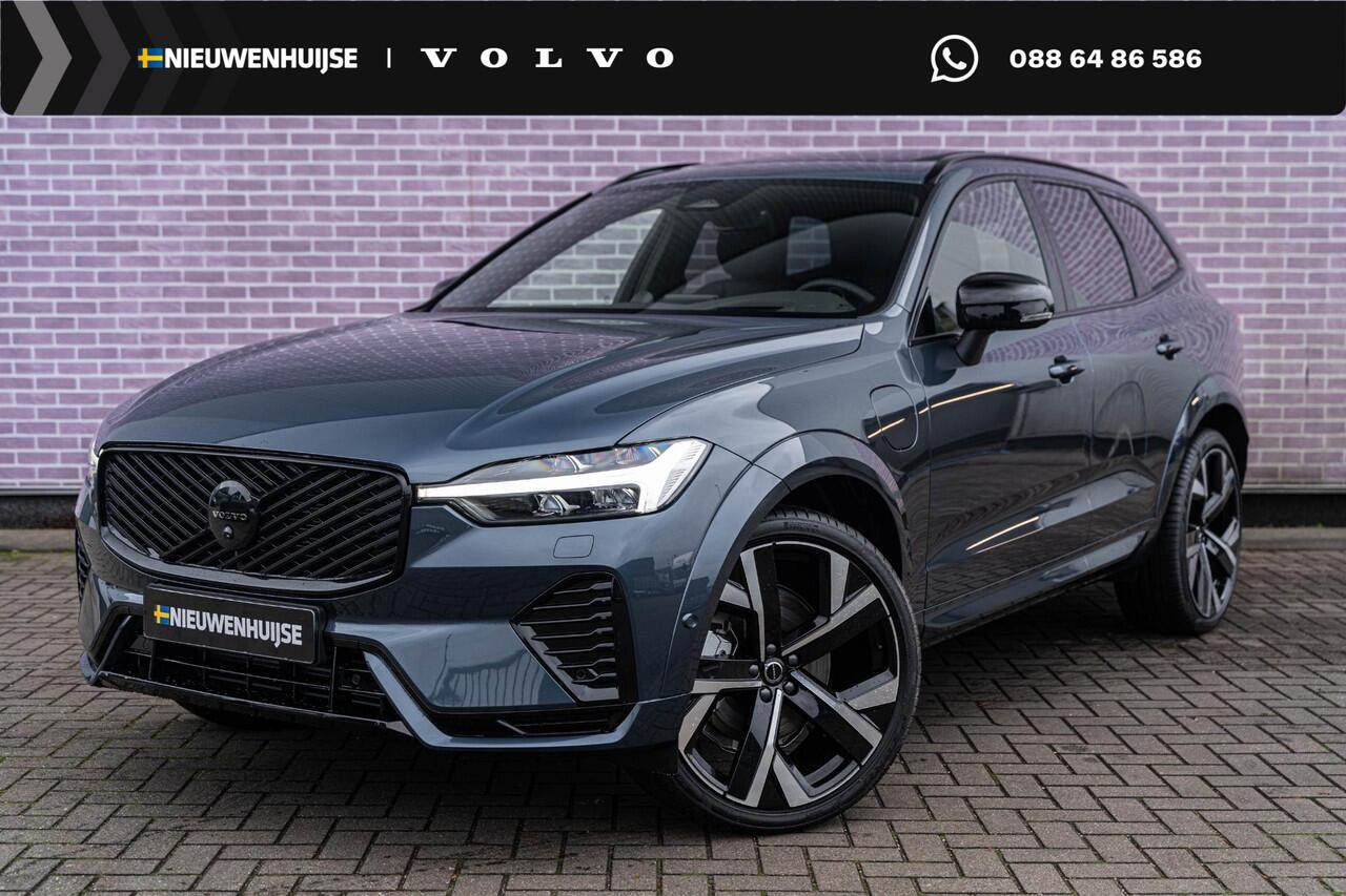 Volvo XC60 T6 Plug-in hybrid AWD Plus Black Edition | Long Range | Google | Panoramadak | 360 Camera | Head-Up Display | Luchtvering | Harman Kardon Audio | 22" lichtmetalen velgen | Elek. Stoelen | Getint Glas | Keyless Entry | Adaptive Cruise Control | Memory | Do