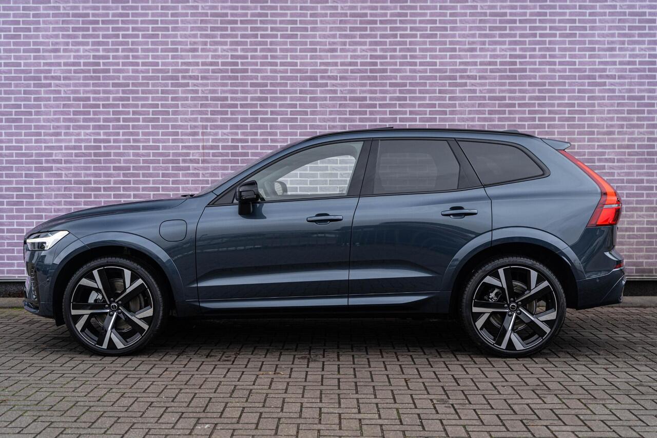 Volvo XC60 T6 Plug-in hybrid AWD Plus Black Edition | Long Range | Google | Panoramadak | 360 Camera | Head-Up Display | Luchtvering | Harman Kardon Audio | 22" lichtmetalen velgen | Elek. Stoelen | Getint Glas | Keyless Entry | Adaptive Cruise Control | Memory | Do