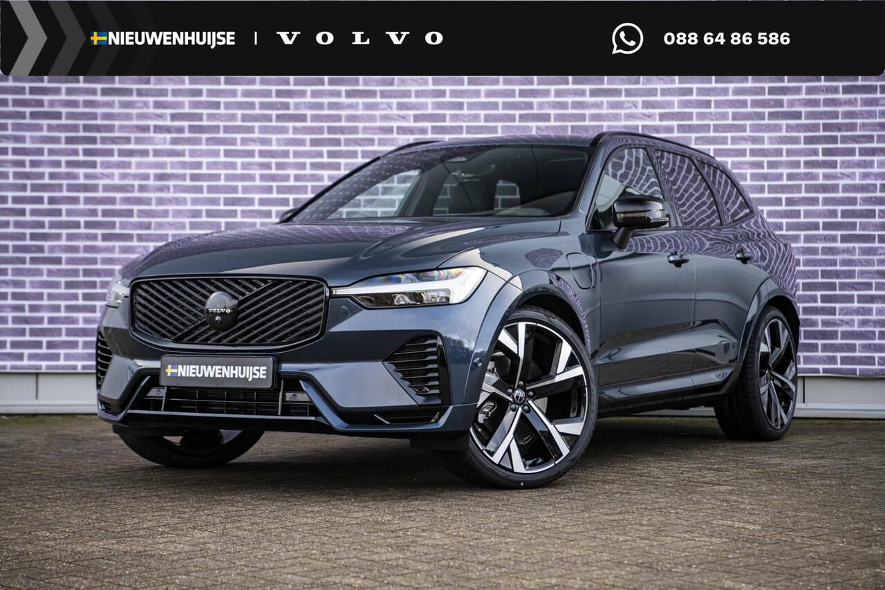 Volvo XC60 2.0 T6 Plug-in hybrid AWD Plus Black Edition | Panoramadak | Head-Up Display | Visual Park Assist | 22" | Luchtvering | Getint Glas | Adaptive Cruise |
