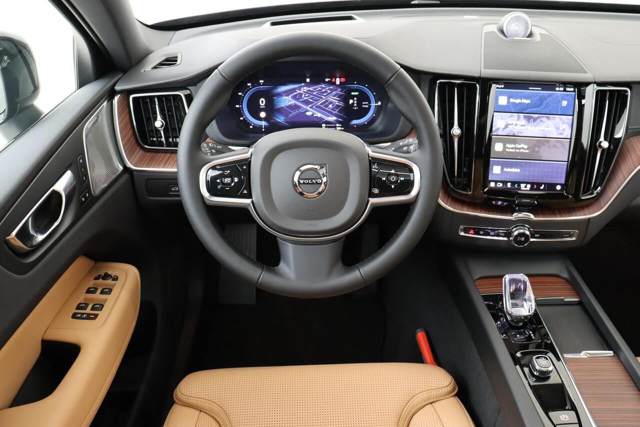 Volvo XC60 T8 PLUG-IN HYBRID AWD ULTRA DARK *FULL OPTIONS!* -PANO.DAK|BOWERS&WILIKINS|GEVENT.LEDER+MASSAGE|LUCHTVERING|360°CAM|HEAD-UP DISP.|TREKHAAK|22"
