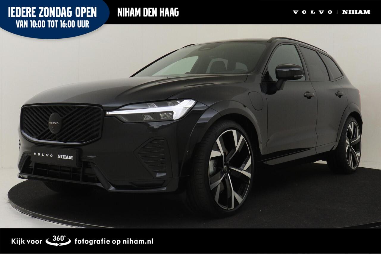 Volvo XC60 II T6 PLUG-IN HYBRID AWD ULTRA DARK BLACK EDITION -PANO.DAK|BOWERS&WILKINS|GEVENT.LEDER+MASSAGE|LUCHTVERING|360°CAM|HEAD-UP DISP.|GELAAGD.GLAS|22"