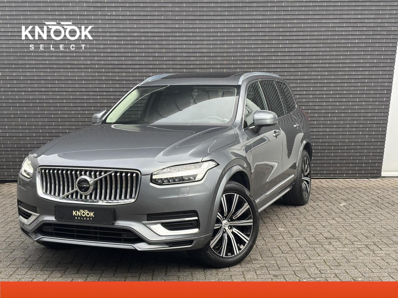Volvo XC90 2.0 T8 Twin Engine AWD Inscription Automaat / 7 Persoons / Panoramadak / Harman Kardon / Comfortstoelen / Trekhaak / 20 Inch / Stoelverwarming / Achteruitrijcamera / LED / Elektrisch Verstelbare Stoelen