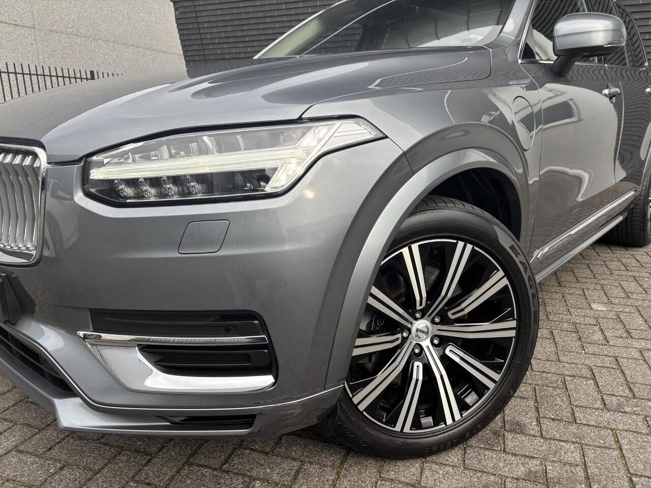 Volvo XC90 2.0 T8 Twin Engine AWD Inscription Automaat / 7 Persoons / Panoramadak / Harman Kardon / Comfortstoelen / Trekhaak / 20 Inch / Stoelverwarming / Achteruitrijcamera / LED / Elektrisch Verstelbare Stoelen