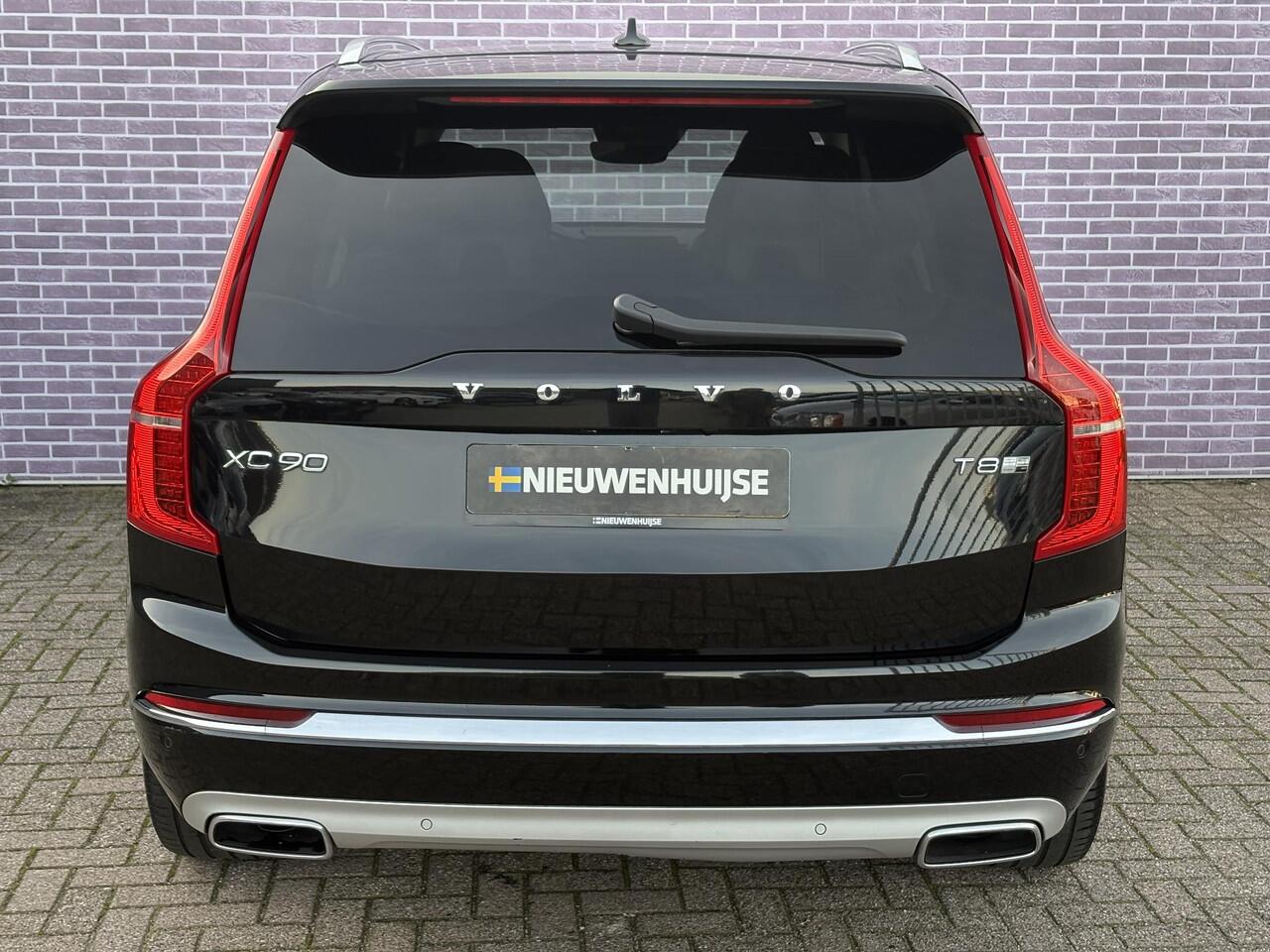 Volvo XC90 2.0 T8 Twin Engine AWD Inscription | Trekhaak | Massage stoelen | Geventileerde/verwarmde voorstoelen | Harman/Kardon | BLIS | Schuif/kantel panorama dak | Applecarplay/androidauto | 360 camera | Adaptieve cruise control | extra getint glas |