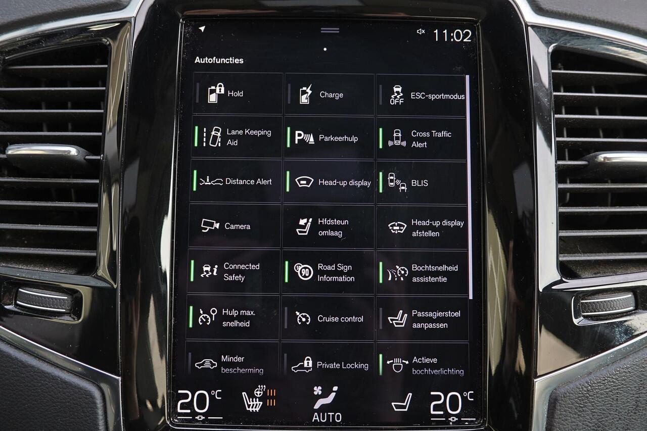 Volvo XC90 T8 Recharge AWD Inscription Intro Edition - Luchtvering - Panorama/schuifdak - IntelliSafe Assist & Surround - 360º camera - Bowers & Wilkins audio - Adaptieve LED koplampen - Verwarmde voorstoelen, stuur & achterbank - Parkeersensoren voor & achter - Ele