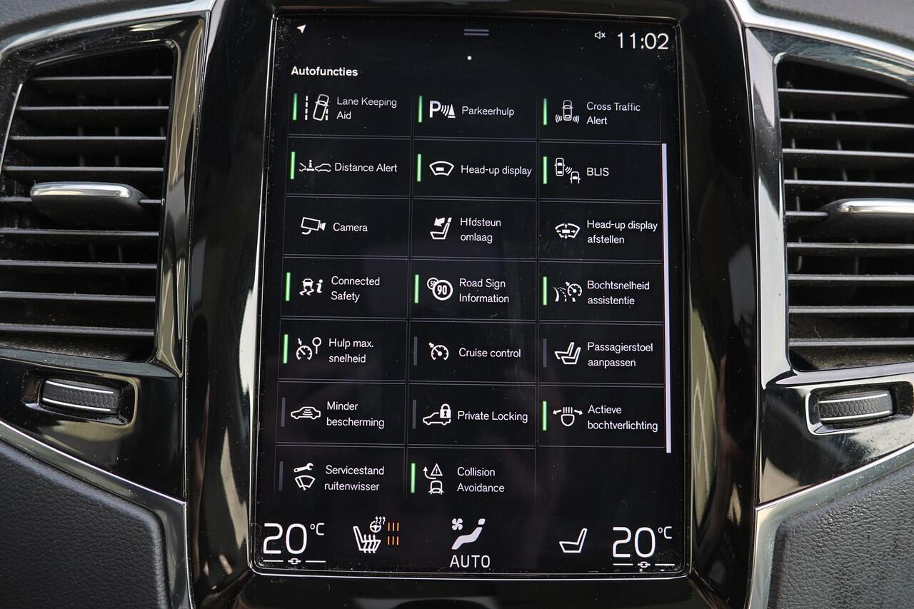 Volvo XC90 T8 Recharge AWD Inscription Intro Edition - Luchtvering - Panorama/schuifdak - IntelliSafe Assist & Surround - 360º camera - Bowers & Wilkins audio - Adaptieve LED koplampen - Verwarmde voorstoelen, stuur & achterbank - Parkeersensoren voor & achter - Ele