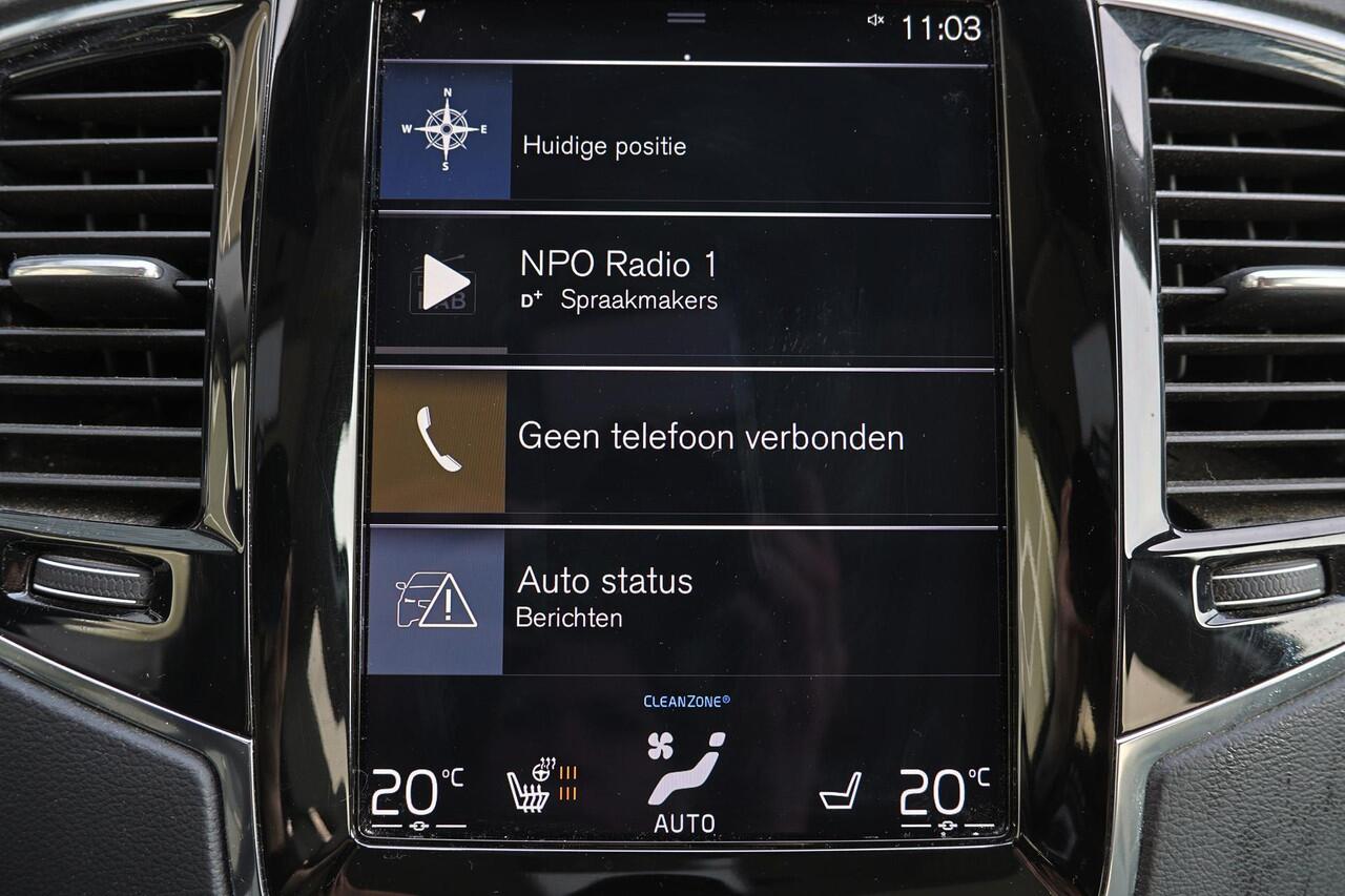 Volvo XC90 T8 Recharge AWD Inscription Intro Edition - Luchtvering - Panorama/schuifdak - IntelliSafe Assist & Surround - 360º camera - Bowers & Wilkins audio - Adaptieve LED koplampen - Verwarmde voorstoelen, stuur & achterbank - Parkeersensoren voor & achter - Ele