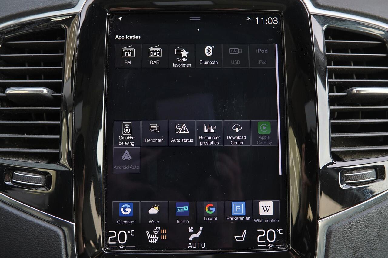 Volvo XC90 T8 Recharge AWD Inscription Intro Edition - Luchtvering - Panorama/schuifdak - IntelliSafe Assist & Surround - 360º camera - Bowers & Wilkins audio - Adaptieve LED koplampen - Verwarmde voorstoelen, stuur & achterbank - Parkeersensoren voor & achter - Ele