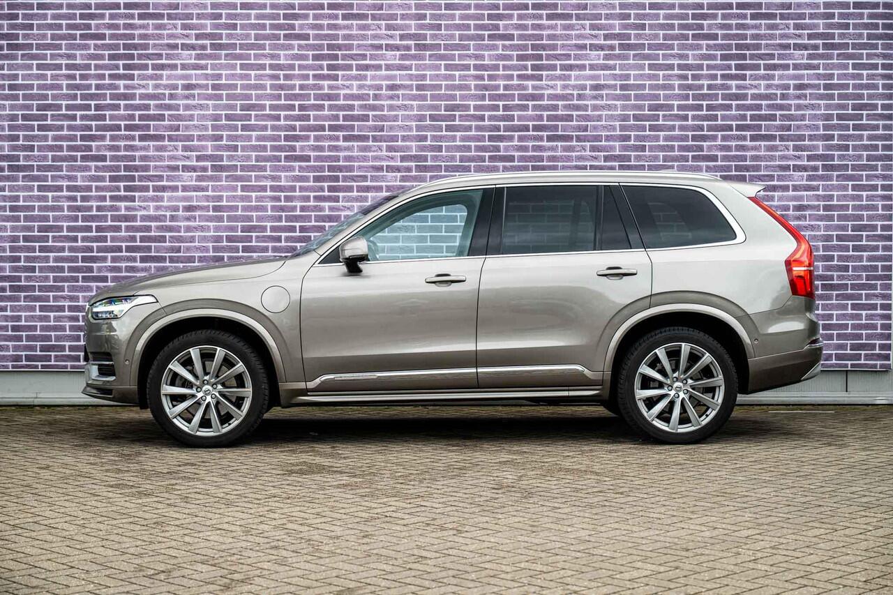Volvo XC90 2.0 T8 Recharge AWD Inscription | Trekhaak | Luchtvering | 21" | 360° Camera | Panorama dak | Harman & Kardon | Adaptieve Cruise Control |