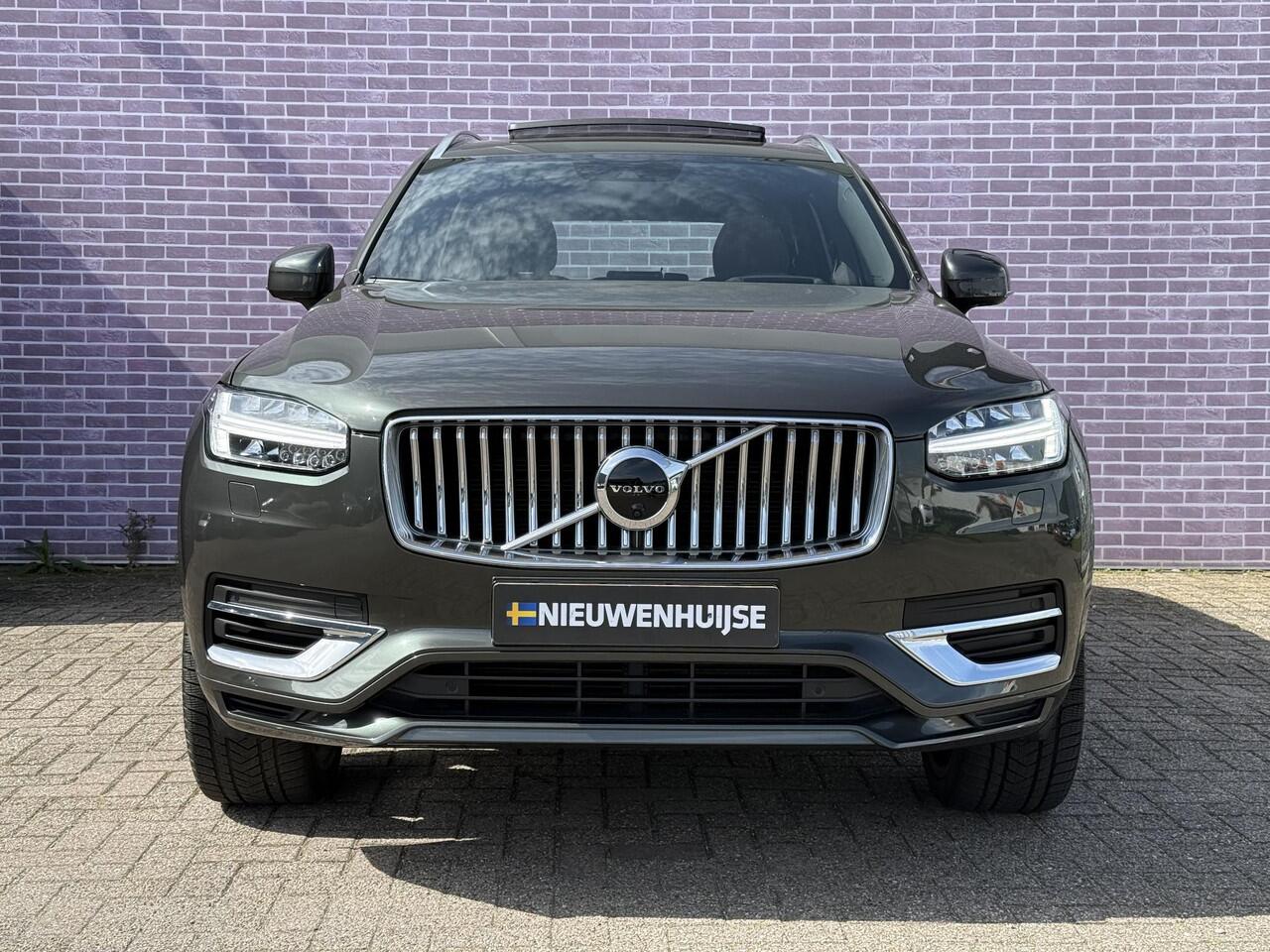 Volvo XC90 2.0 T8 Recharge AWD Inscription | Luchtvering | Massage | Harman/Kardon | Adaptieve cruise | 360° Camera | Standkachel | HUD | Schuif/kantel Panoramadak | Stoelverwarming V+A | Stuurverwarming | Stoelventilatie |