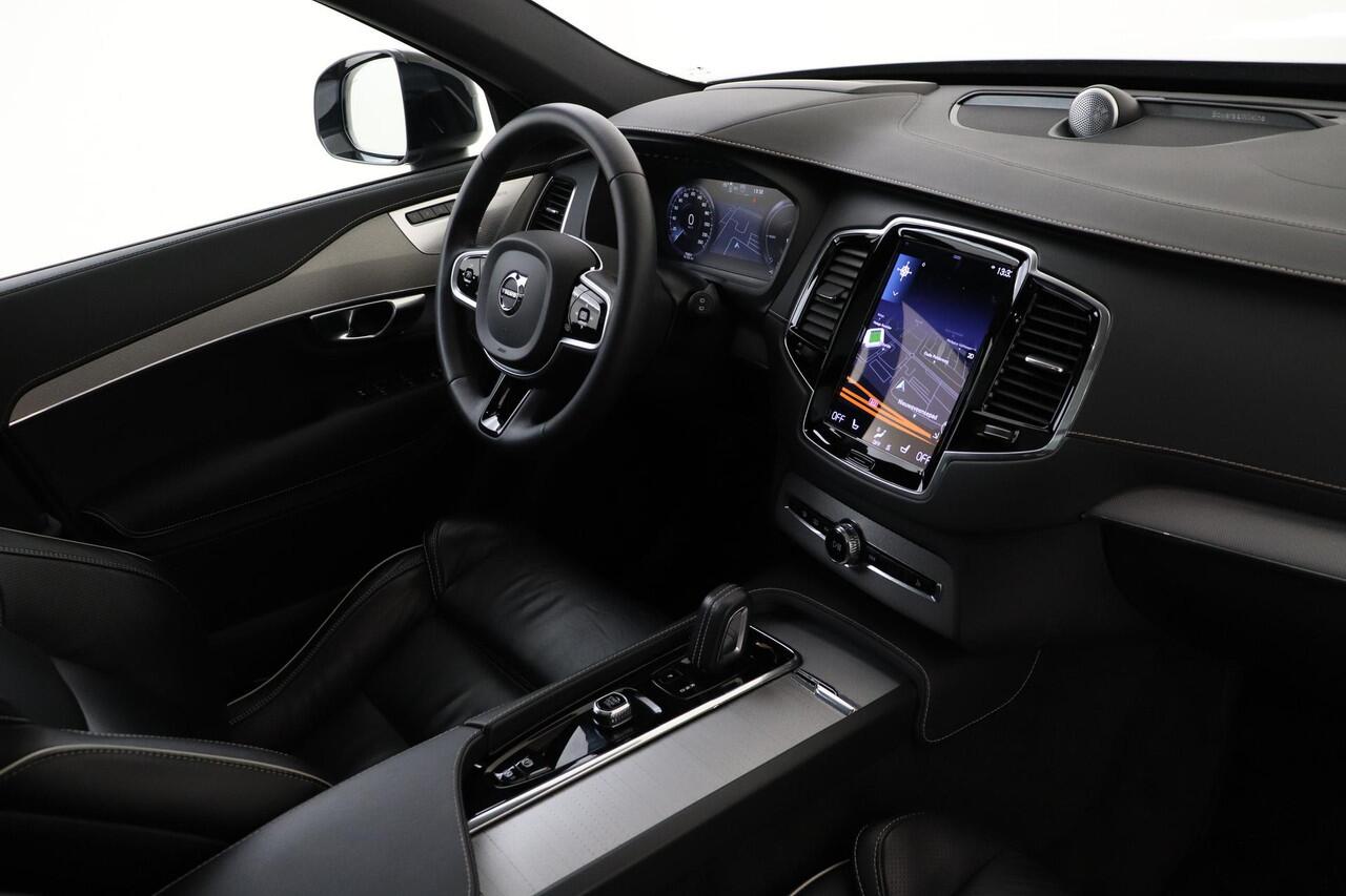 Volvo XC90 T8 RECHARGE AWD R-DESIGN *LONG RANGE* -PANO.DAK|BOWERS&WILKINS|LUCHTVERING|TREKHAAK|MEMORY.SEATS|360°CAM