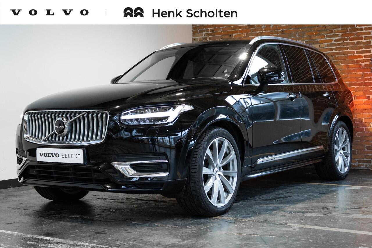 Volvo XC90 T8 Recharge AWD Inscription | Bowers & Wilkins Audio | Luchtvering | 360° Parkeercamera | Parkeerverwarming | Parkeersensoren voor + achter | Panoramadak | Dealeronderhouden | Stoelventilatie | Stoelmassage