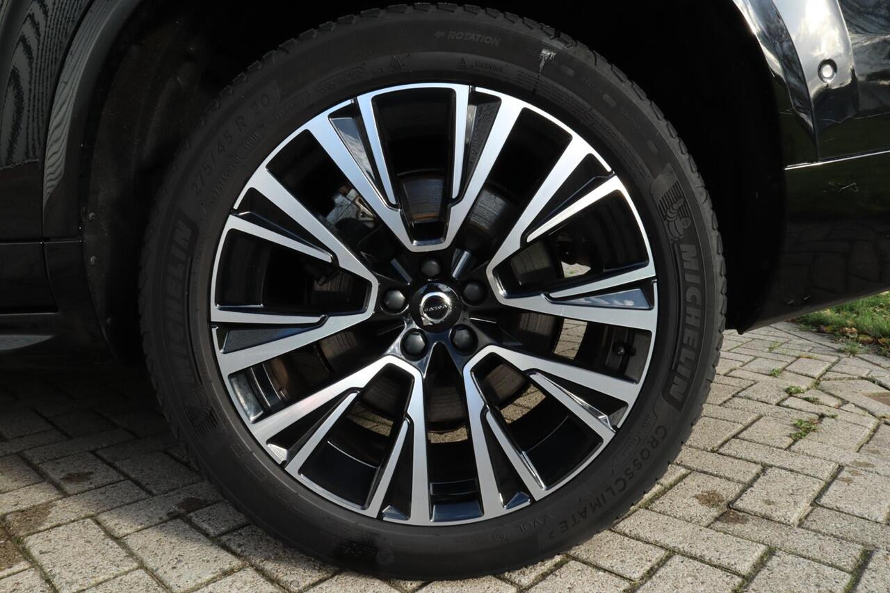 Volvo XC90 2.0 T8 Recharge AWD Ultimate Dark | Luchtvering | 360-camera | Alcantara hemelbekleding |