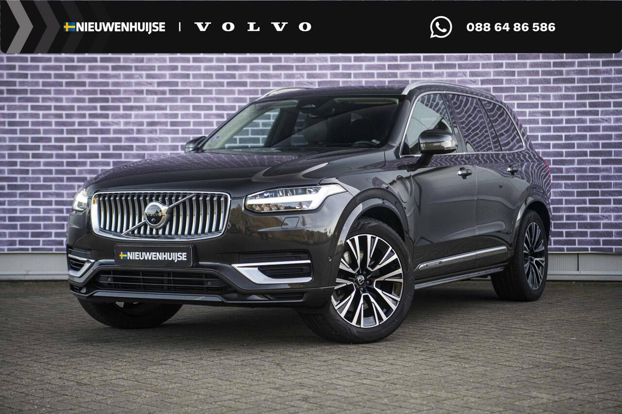 Volvo XC90 2.0 T8 Recharge AWD Ultimate Bright | Long Range | 7 Zits | Luchtvering | Panoramadak | Adaptieve Cruise Control | Trekhaak | 360° Parkeercamera | Harman Kardon Audio | Head-Up Display | Stoel-/Stuurverwarming |