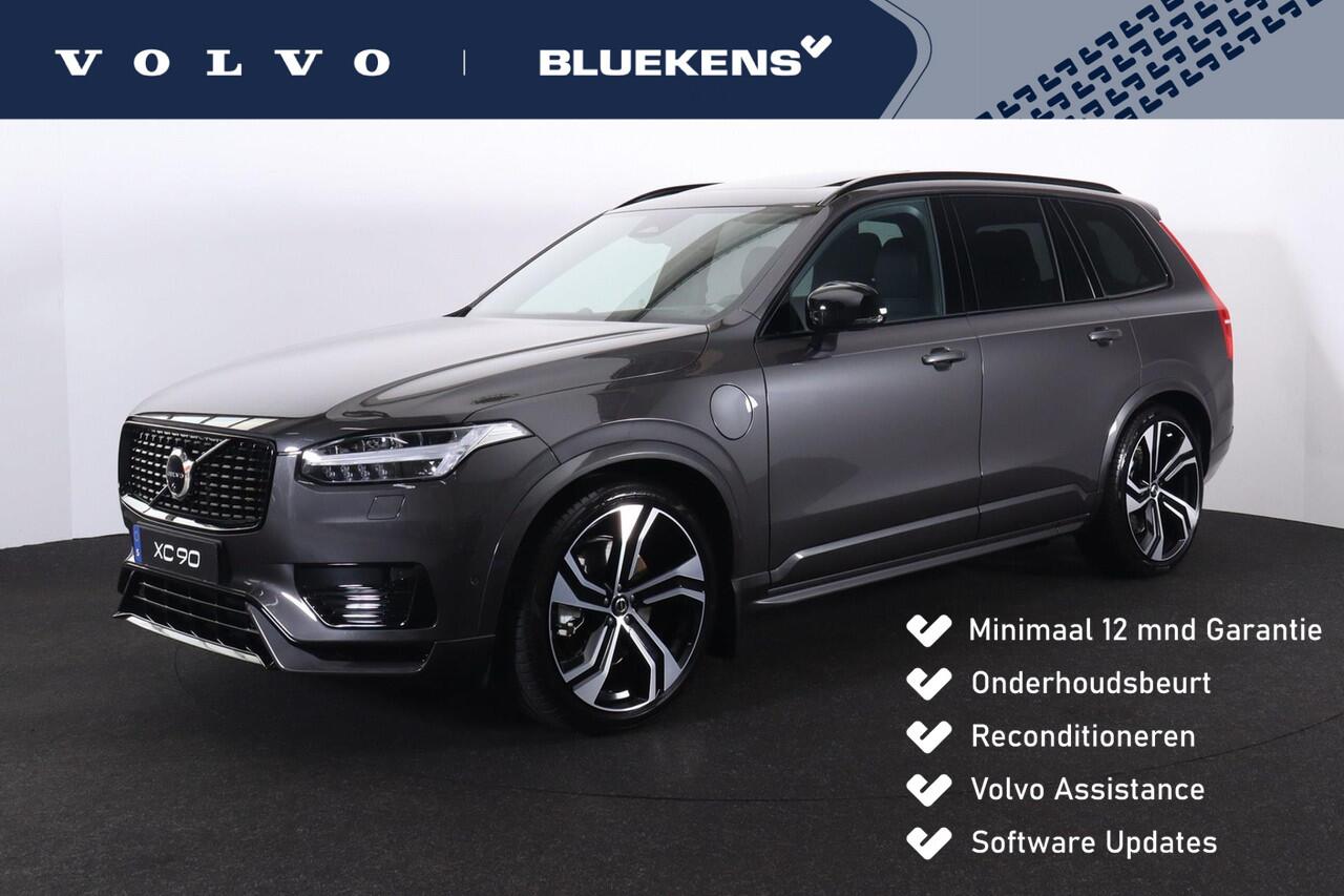 Volvo XC90 T8 Recharge AWD Ultimate Dark - LONG RANGE - Luchtvering - Panorama/schuifdak - IntelliSafe Assist & Surround - Bowers & Wilkins audio - 360 Camera - Adaptieve LED koplampen - Verwarmde voorstoelen, stuur & achterbank - Parkeersensoren voor & achter - Ele