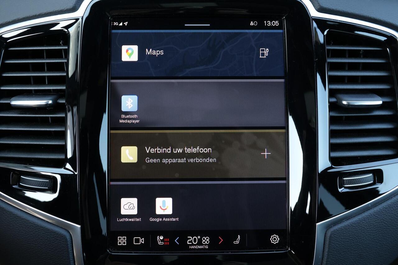 Volvo XC90 T8 Recharge AWD Ultimate Dark - LONG RANGE - Luchtvering - Panorama/schuifdak - IntelliSafe Assist & Surround - 360º Camera - Bowers & Wilkins audio - Adaptieve LED koplampen - Verwarmde voorstoelen, stuur & achterbank - Parkeersensoren voor & achter - El