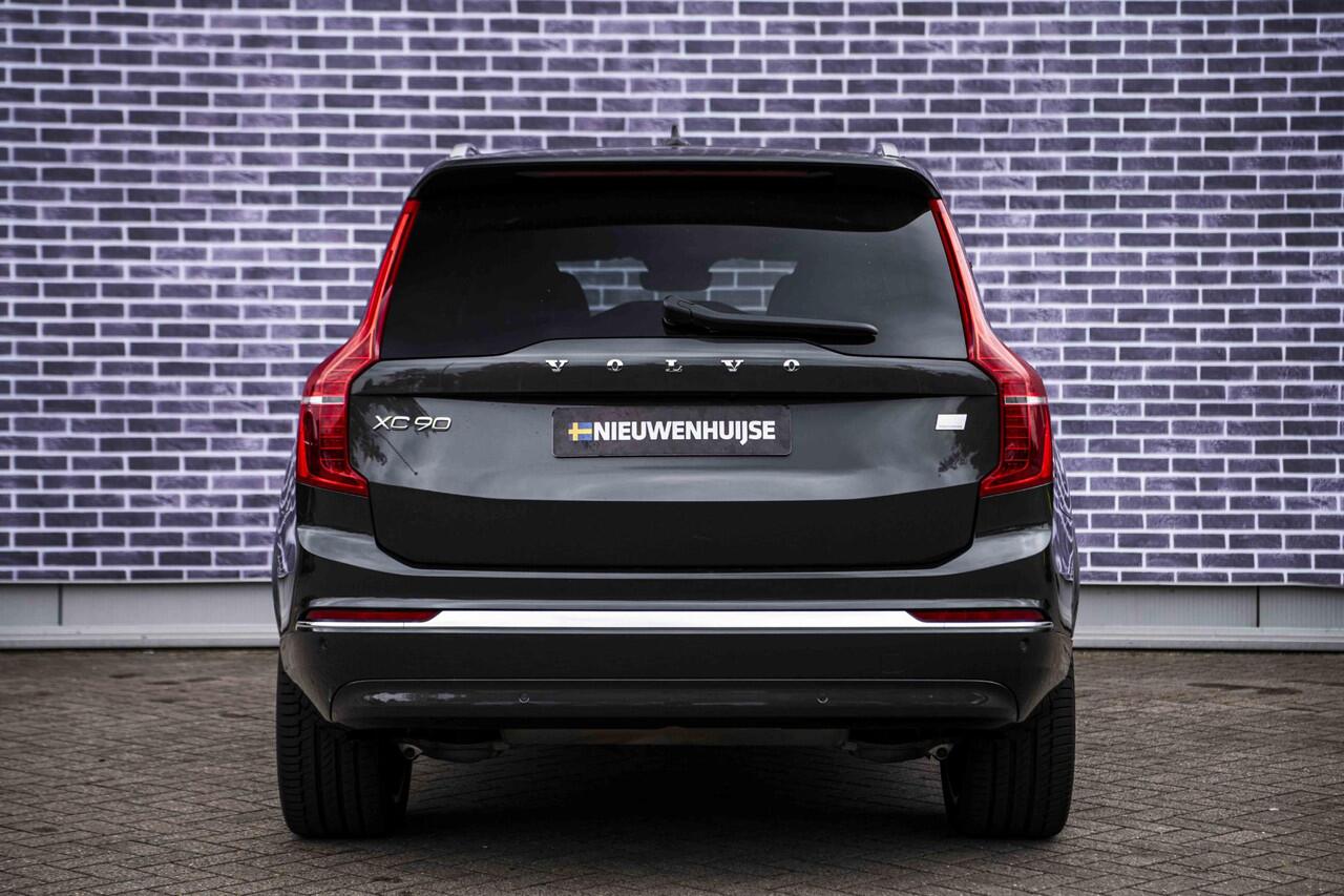 Volvo XC90 2.0 T8 Recharge AWD Ultra Bright | Luchtvering | 21" | Trekhaak | 360 Camera | Bowers & Wilkins | Head Up | Gelamineerd Glas | Power Seats |