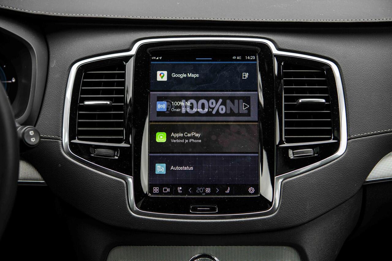 Volvo XC90 2.0 T8 Recharge AWD Ultra Bright | Luchtvering | 21" | Trekhaak | 360 Camera | Bowers & Wilkins | Head Up | Gelamineerd Glas | Power Seats |