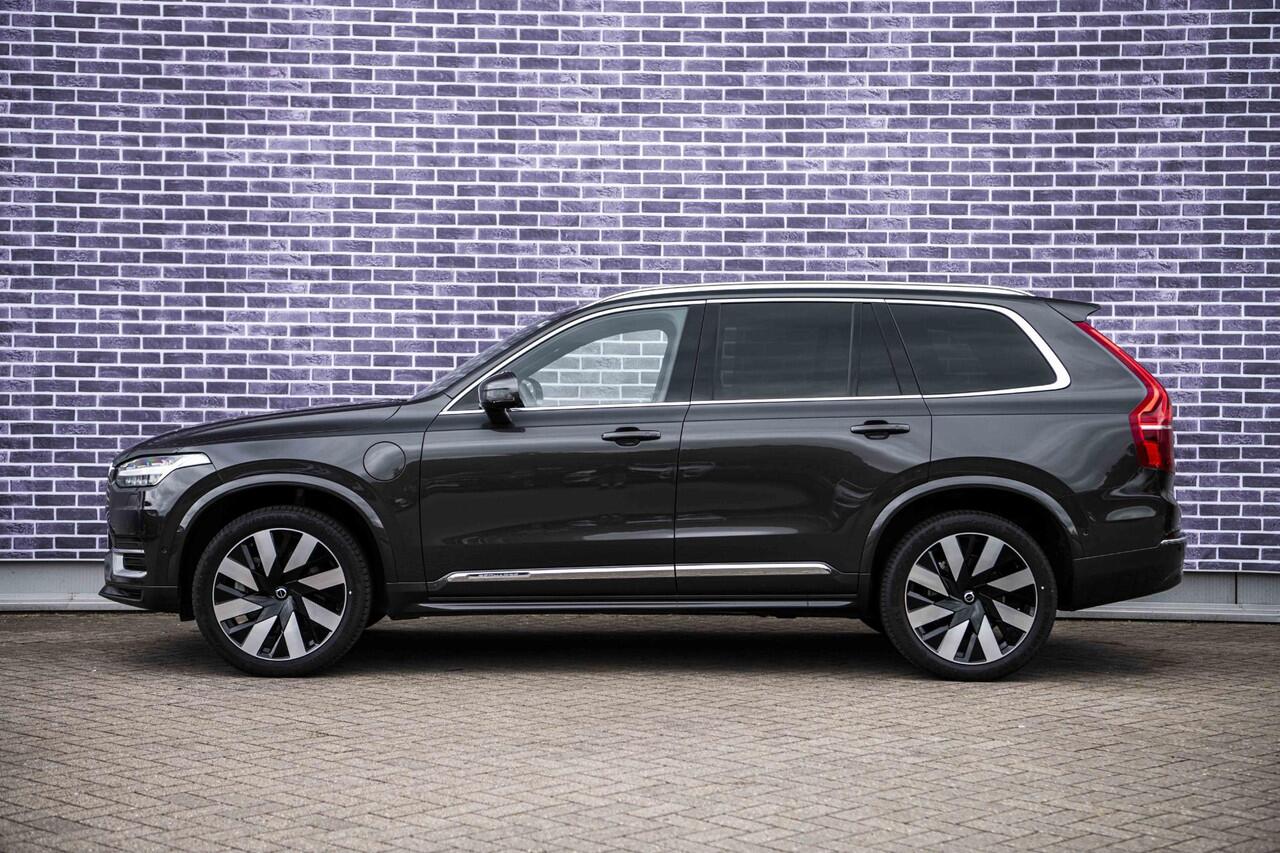 Volvo XC90 2.0 T8 Recharge AWD Ultra Bright | Luchtvering | 21" | Trekhaak | 360 Camera | Bowers & Wilkins | Head Up | Gelamineerd Glas | Power Seats |
