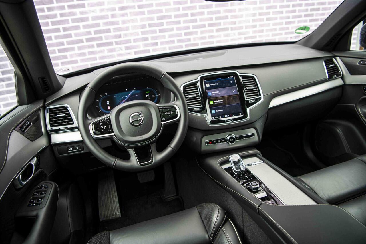 Volvo XC90 2.0 T8 Recharge AWD Bright | Long Range | Panoramadak | 360 Camera | Donker Glas | Harman Kardon | 21" | Lightning Pack |