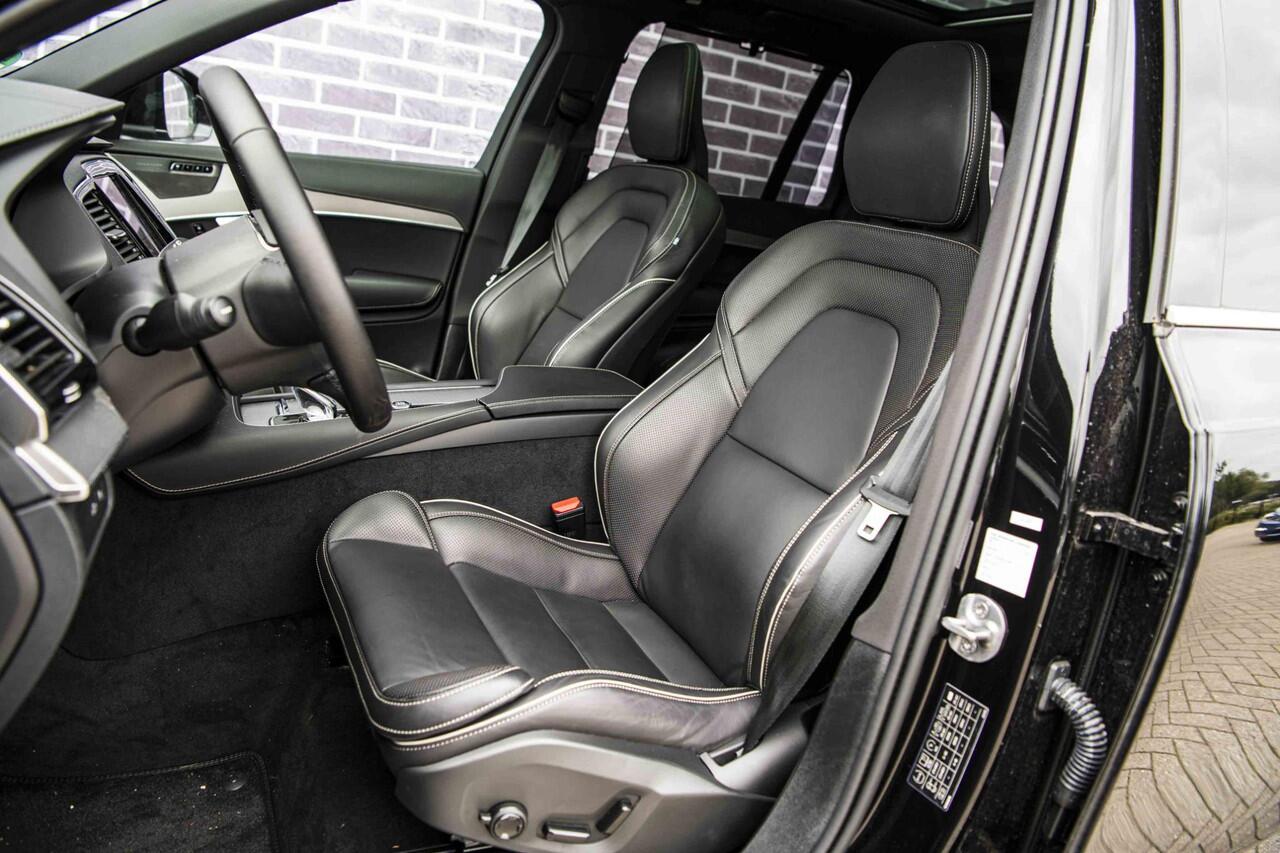 Volvo XC90 2.0 T8 Recharge AWD Bright | Long Range | Panoramadak | 360 Camera | Donker Glas | Harman Kardon | 21" | Lightning Pack |