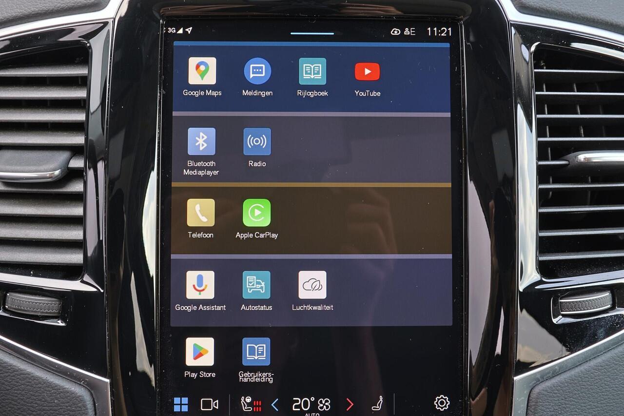 Volvo XC90 T8 Recharge AWD Plus Bright - LONG RANGE - Panorama/schuifdak - IntelliSafe Assist & Surround - 360º Camera - Harman/Kardon audio - Adaptieve LED koplampen - Verwarmde voorstoelen, stuur & achterbank - Parkeersensoren voor & achter - Elektr. bedienb. voor