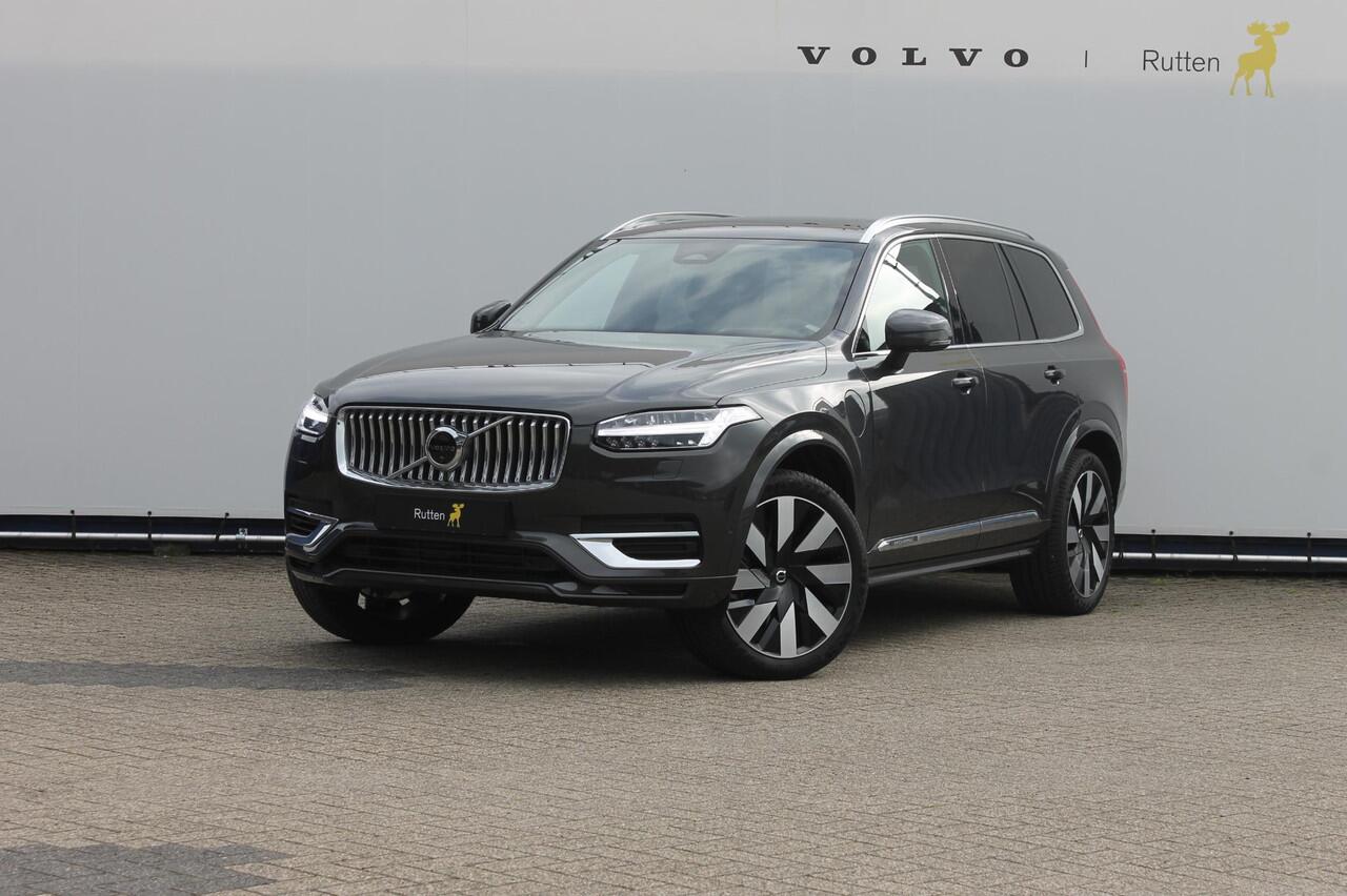 Volvo XC90 T8 455PK Automaat Recharge AWD Ultimate Bright Long Range / Panoramisch schuif-kanteldak / Luchtvering / Semi elektrisch wegklapbare trekhaak / 21" lichtmetalen velgen