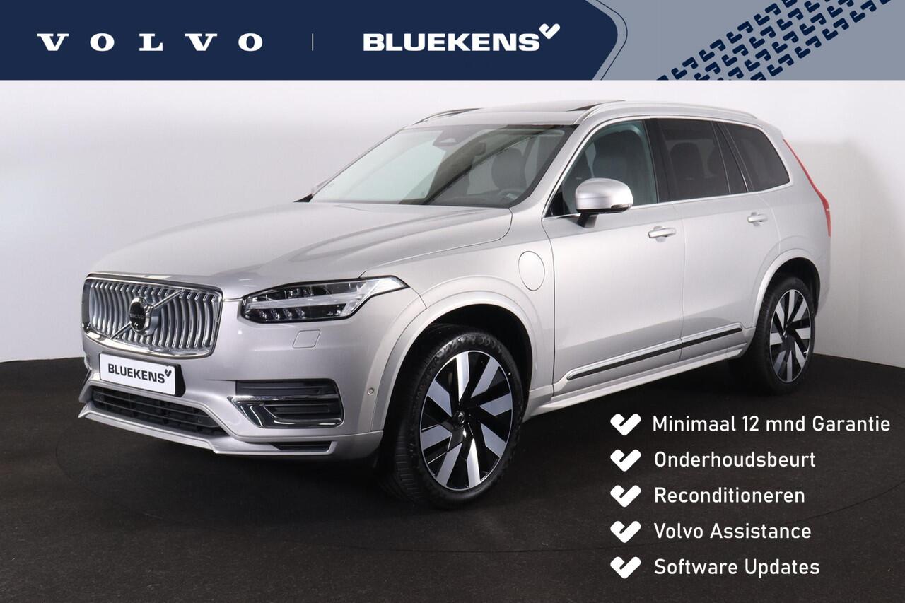 Volvo XC90 T8 Recharge AWD Plus Bright - Panorama/schuifdak - IntelliSafe Assist & Surround - 360º Camera - Harman/Kardon audio - Adaptieve LED koplampen - Verwarmde voorstoelen, stuur & achterbank - Parkeersensoren voor & achter - Elektr. bedienb. voorstoelen met g