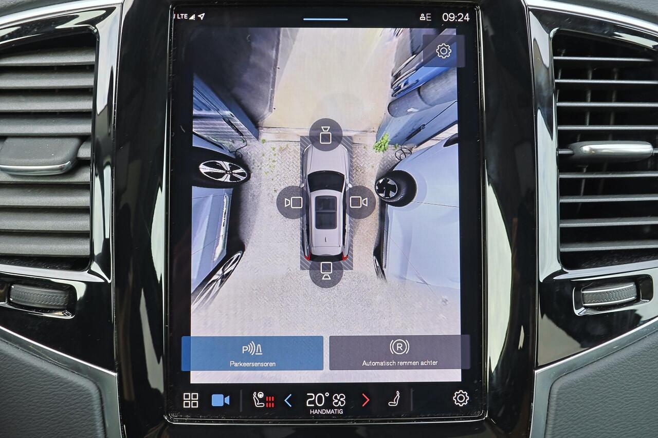 Volvo XC90 T8 Recharge AWD Plus Bright - Panorama/schuifdak - IntelliSafe Assist & Surround - 360º Camera - Harman/Kardon audio - Adaptieve LED koplampen - Verwarmde voorstoelen, stuur & achterbank - Parkeersensoren voor & achter - Elektr. bedienb. voorstoelen met g