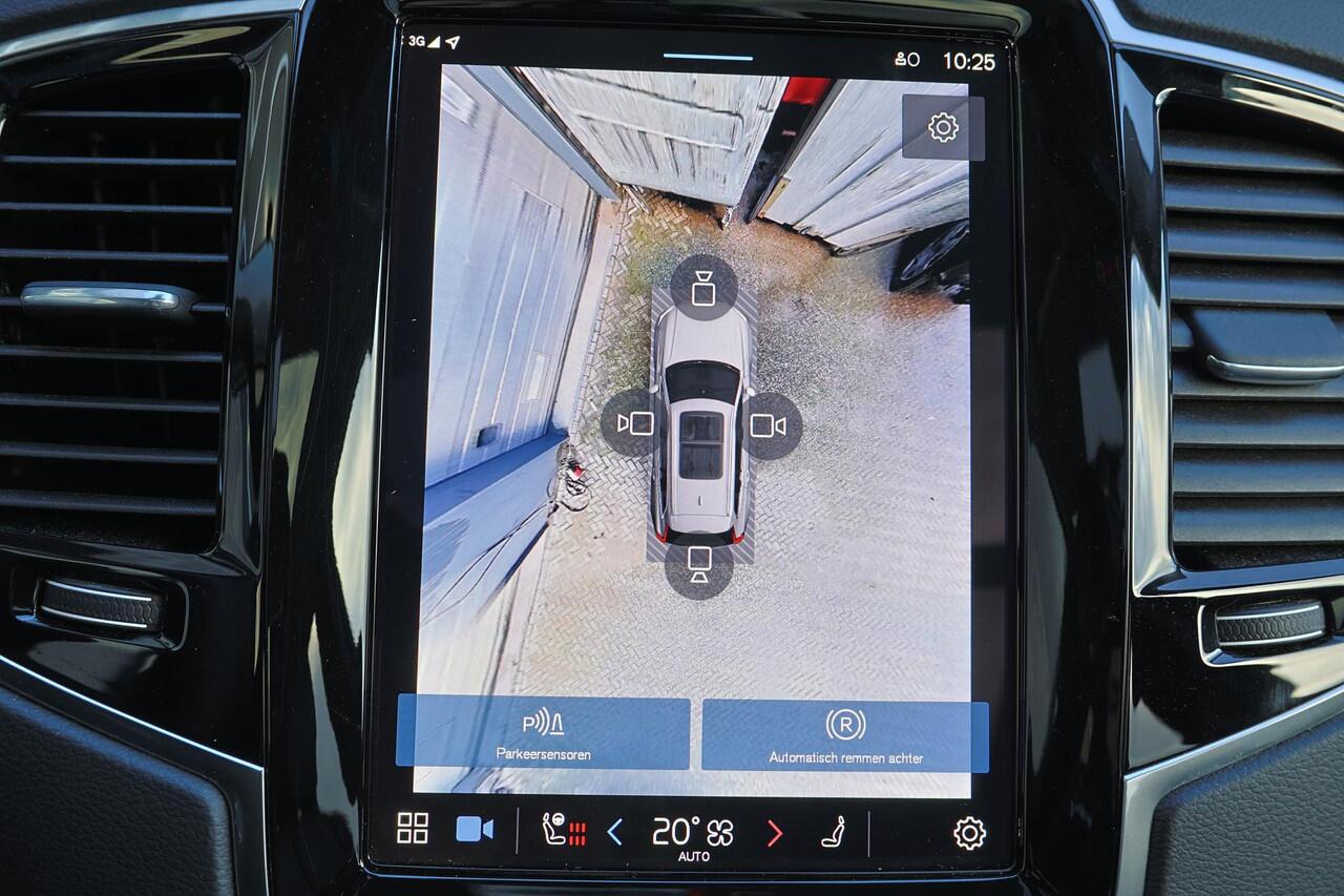 Volvo XC90 T8 Recharge AWD Ultimate Dark - Luchtvering - Panorama/schuifdak - IntelliSafe Assist & Surround - 360º Camera - Bowers & Wilkins audio - Adaptieve LED koplampen - Verwarmde voorstoelen, stuur & achterbank - Parkeersensoren voor & achter - Elektr. bedienb