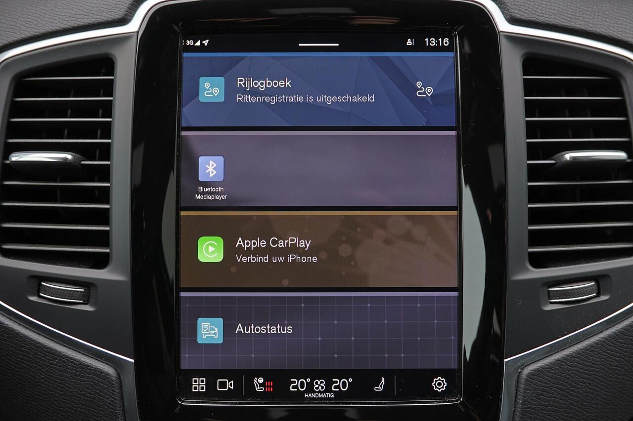 Volvo XC90 T8 Recharge AWD Core Bright - IntelliSafe Assist & Surround - Verwarmde voorstoelen, stuur & achterbank - Parkeersensoren voor & achter - Draadloze tel. lader - High Performance audio- Extra getint glas - 19' LMV