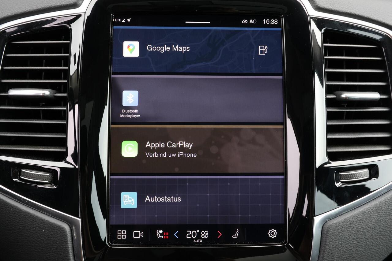 Volvo XC90 T8 Recharge AWD Ultra Bright - Panorama/schuifdak - IntelliSafe Assist & Surround - Harman/Kardon audio - Adaptieve LED koplampen - Parkeercamera achter - Verwarmde voorstoelen, stuur & achterbank - Parkeersensoren voor & achter - Elektr. bedienb. voorsto