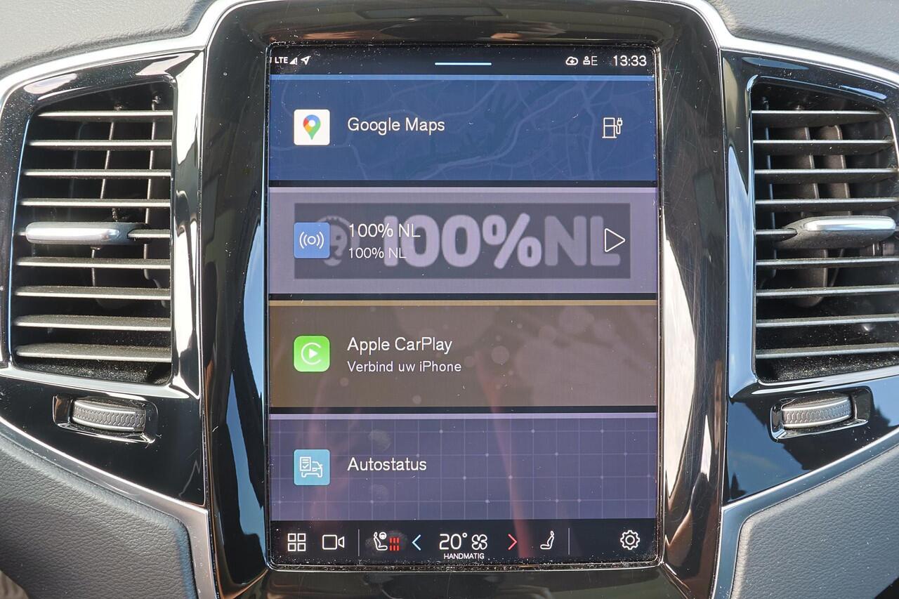 Volvo XC90 T8 Recharge AWD Plus Bright - Panorama/schuifdak - IntelliSafe Assist & Surround - 360º Camera - Harman/Kardon audio - Adaptieve LED koplampen - Verwarmde voorstoelen, stuur & achterbank - Parkeersensoren voor & achter - Elektr. bedienb. voorstoelen met g