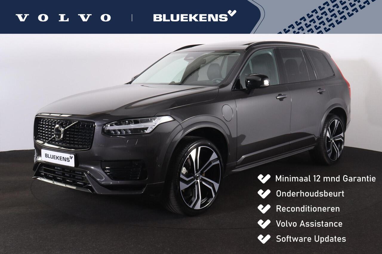 Volvo XC90 T8 Recharge AWD Ultimate Dark - Panorama/schuifdak - IntelliSafe Assist & Surround - 360º Camera - Bowers & Wilkins audio - Adaptieve LED koplampen - Verwarmde voorstoelen, stuur & achterbank - Parkeersensoren voor & achter - Elektr. bedienb. voorstoelen 