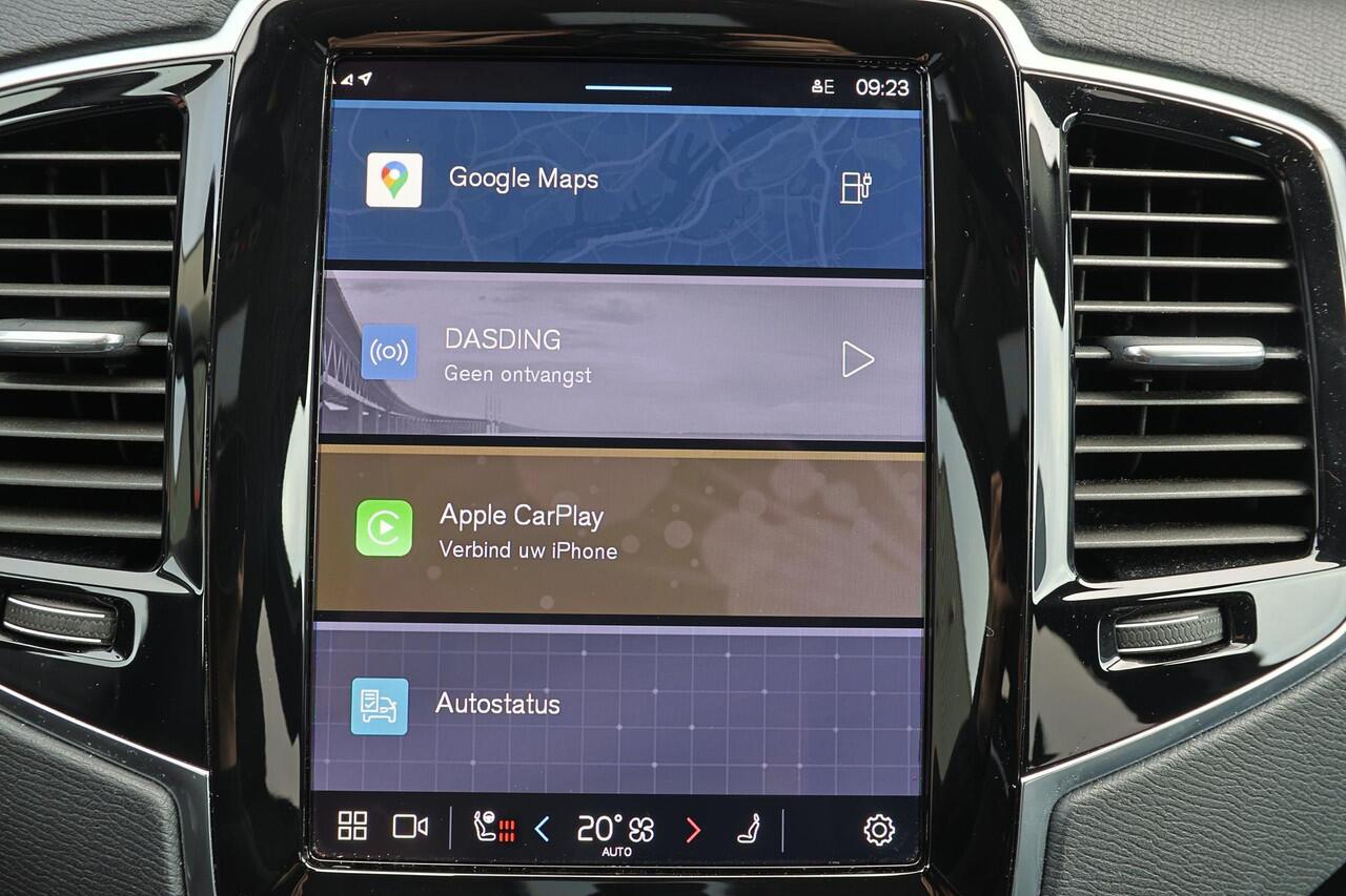 Volvo XC90 T8 Recharge AWD Core Bright - IntelliSafe Assist & Surround - Harman/Kardon audio - Adaptieve LED koplampen - Parkeercamera achter - Verwarmde voorstoelen, stuur & achterbank - Parkeersensoren voor & achter - Draadloze tel. lader - Extra getint glas - 20'