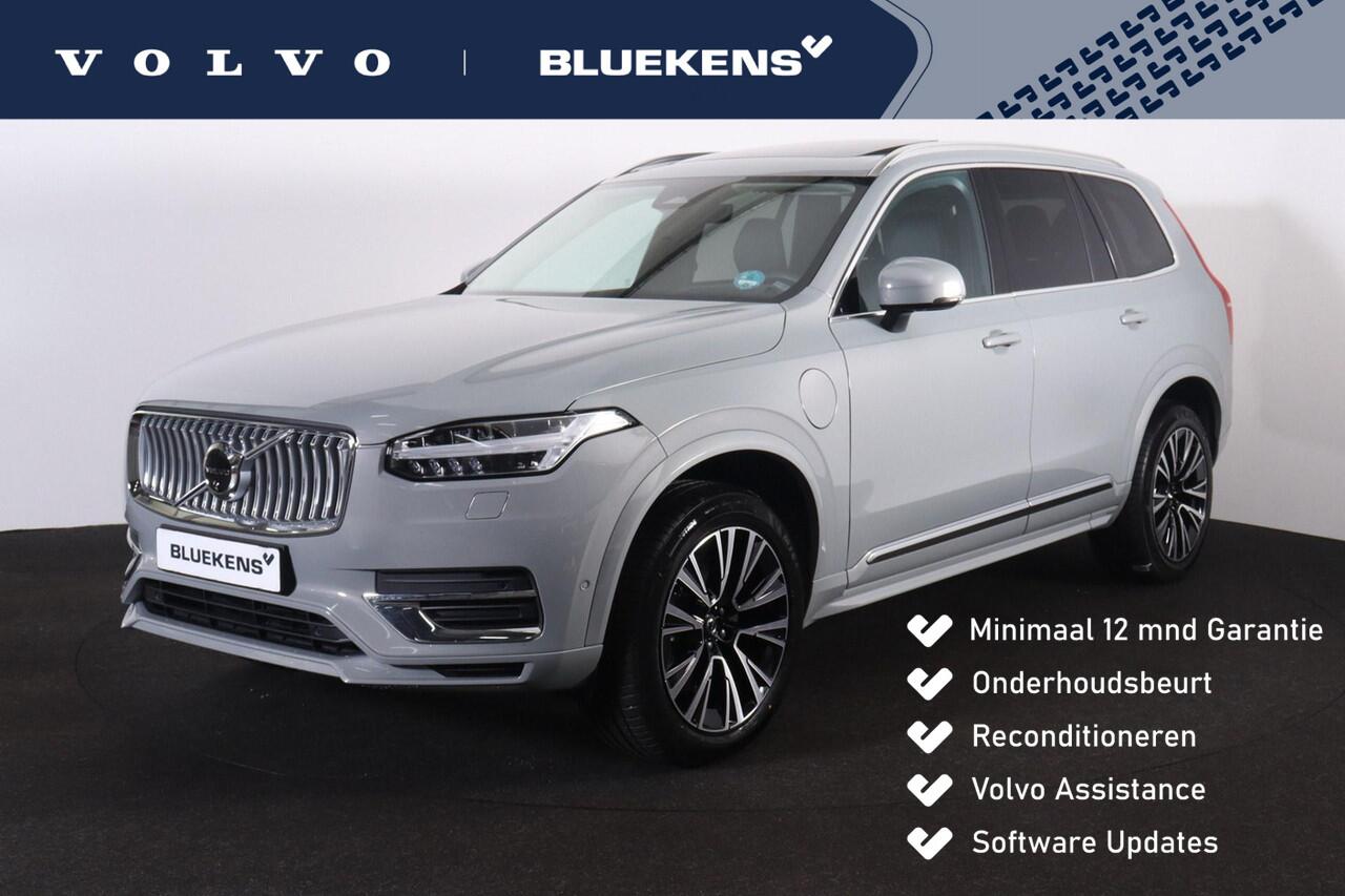 Volvo XC90 T8 Recharge AWD Ultra Bright - Panorama/schuifdak - IntelliSafe Assist & Surround - 360º Camera - Harman/Kardon audio - Adaptieve LED koplampen - Verwarmde voorstoelen, stuur & achterbank - Parkeersensoren voor & achter - Elektr. bedienb. voorstoelen met 