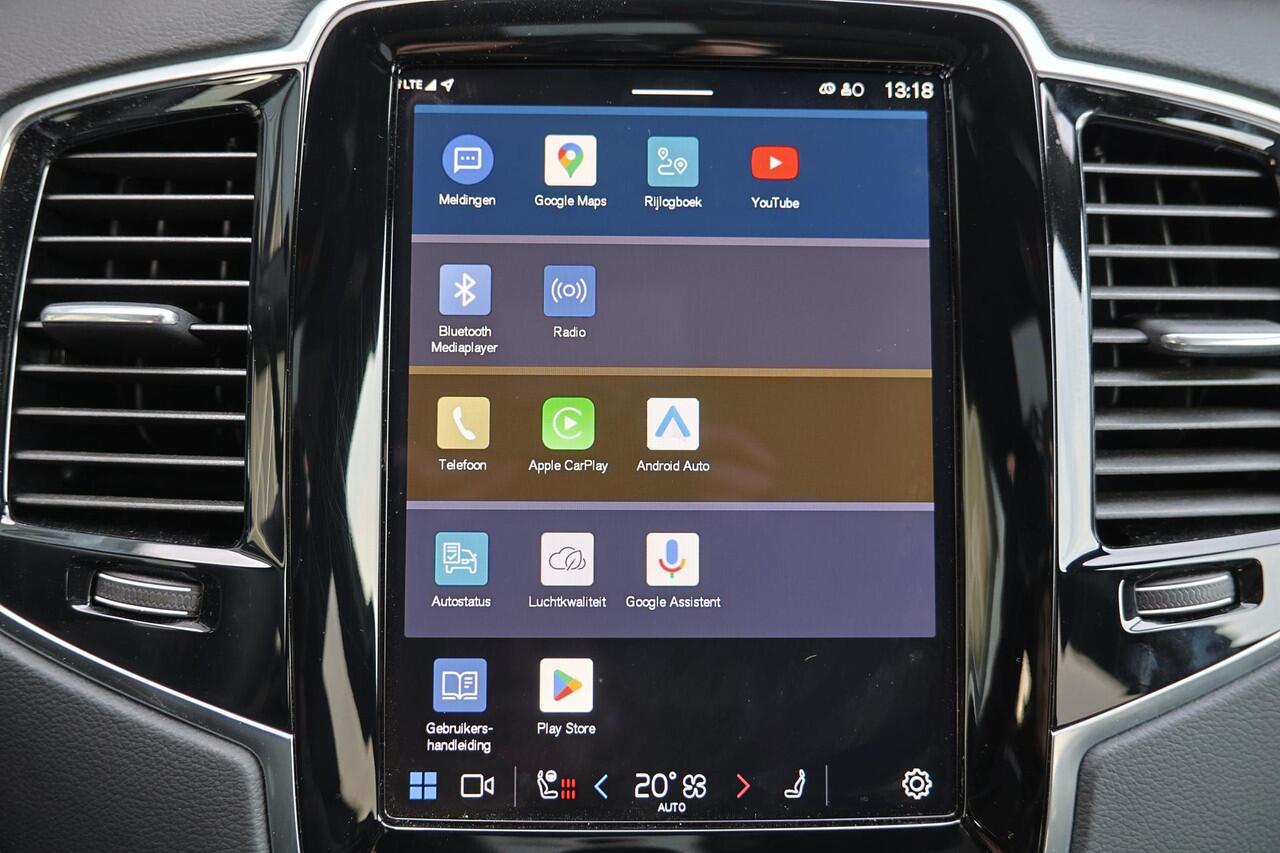 Volvo XC90 T8 Recharge AWD Plus Bright - Luchtvering - Panorama/schuifdak - IntelliSafe Assist & Surround - 360º Camera - Bowers & Wilkins audio - Adaptieve LED koplampen - Verwarmde voorstoelen, stuur & achterbank - Parkeersensoren voor & achter - Elektr. bedienb. 